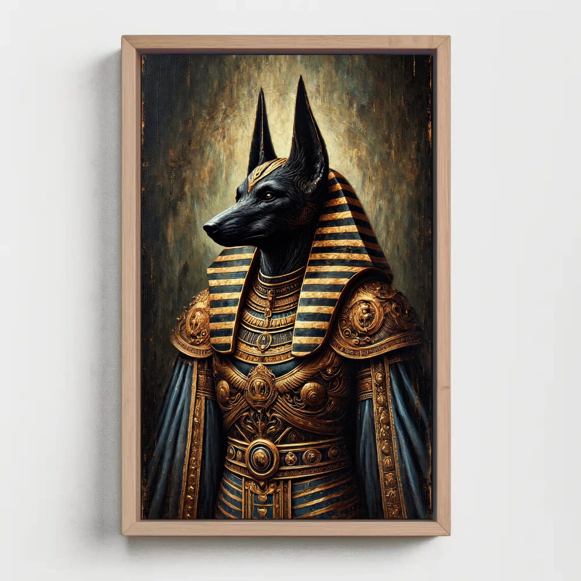 Gothic Anubis Art Print, Ancient Egyptian Myth - Image 5