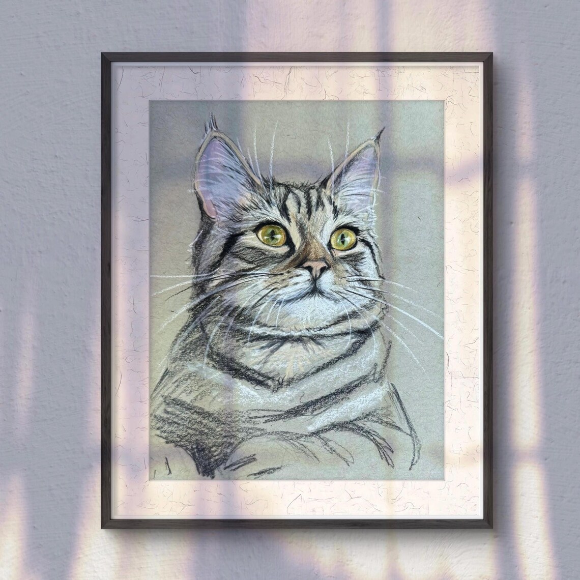 Custom Pet Drawing, Pet Portrait From Photo