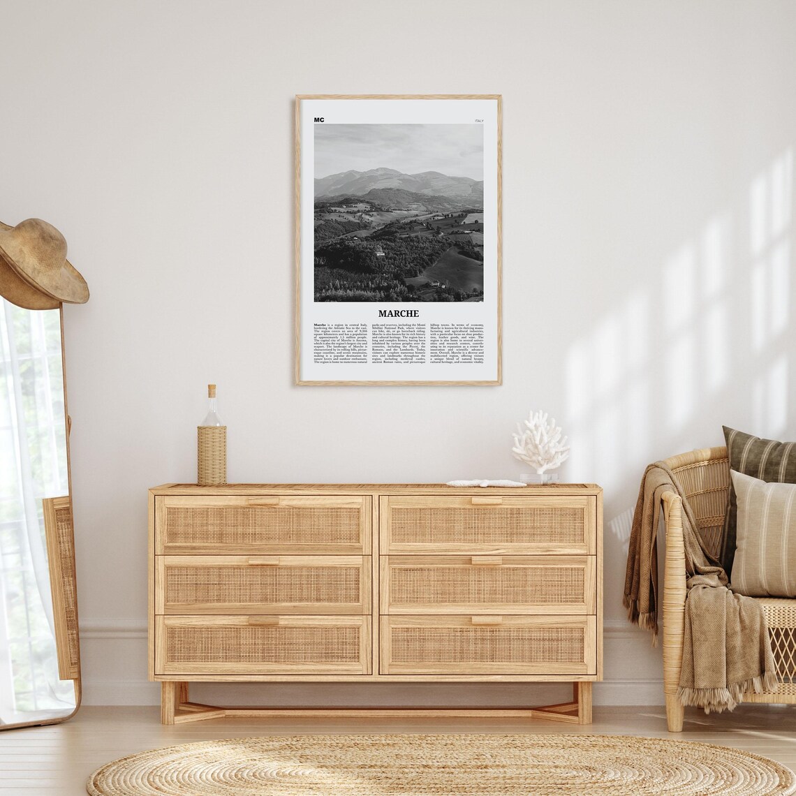 Marche Map France Art Print, Travel Wall Decor - Image 4