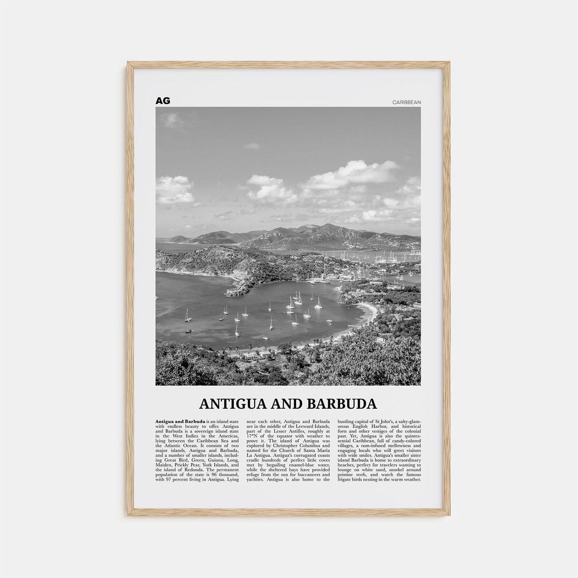 Antigua And Barbuda, St Johns Caribbean Art Print