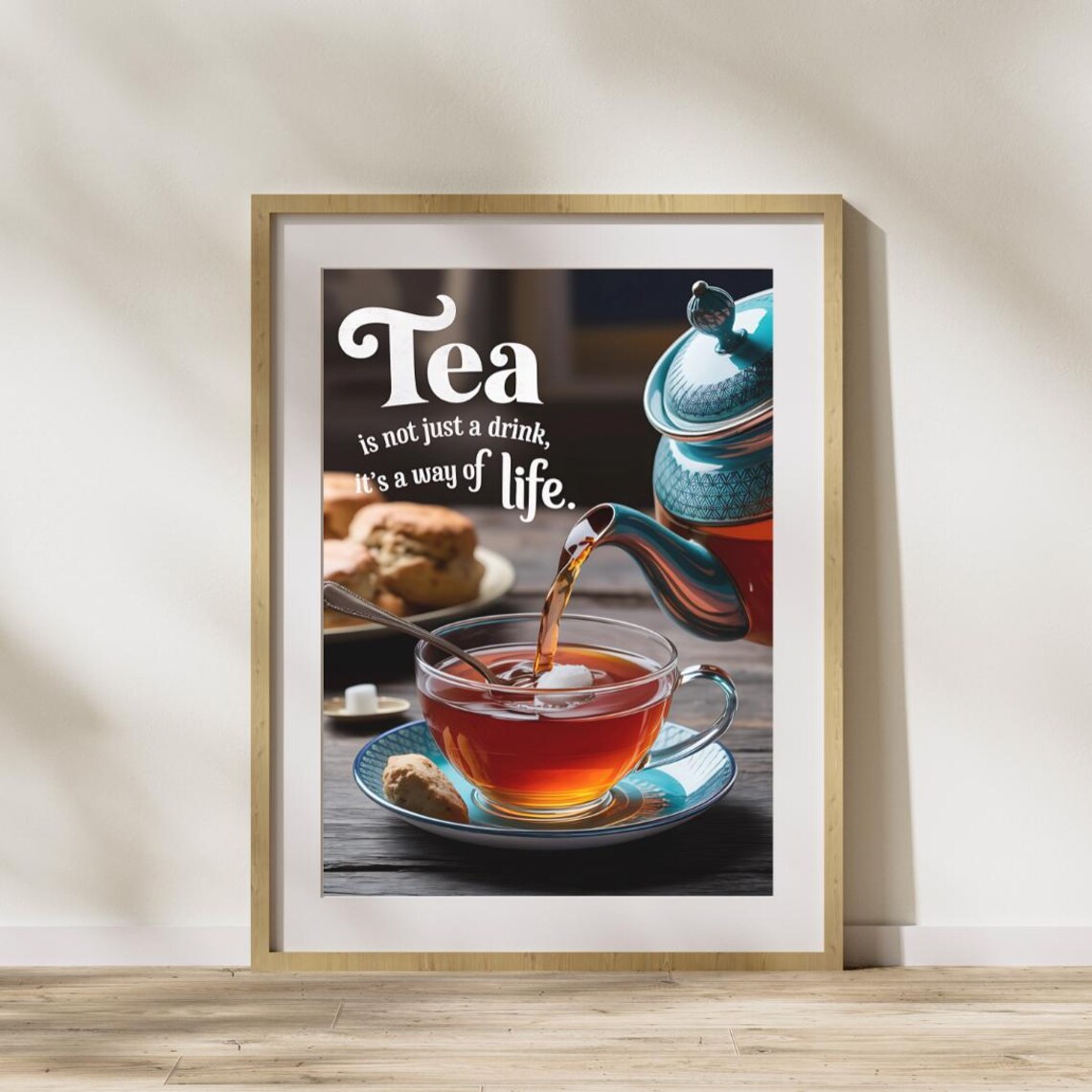 Tea Wall Art, Tea Lover Gift Poster - Image 5