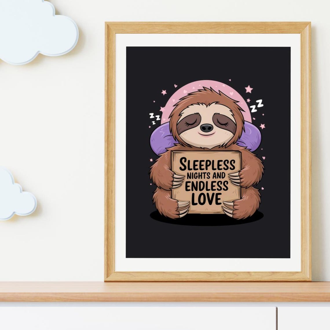 Baby Nursery Wall Art Funny Room Decor Cute Prints New Parent Gifts Funny Nursery Artwork Baby Shower Gifts Kids Room Wall Art