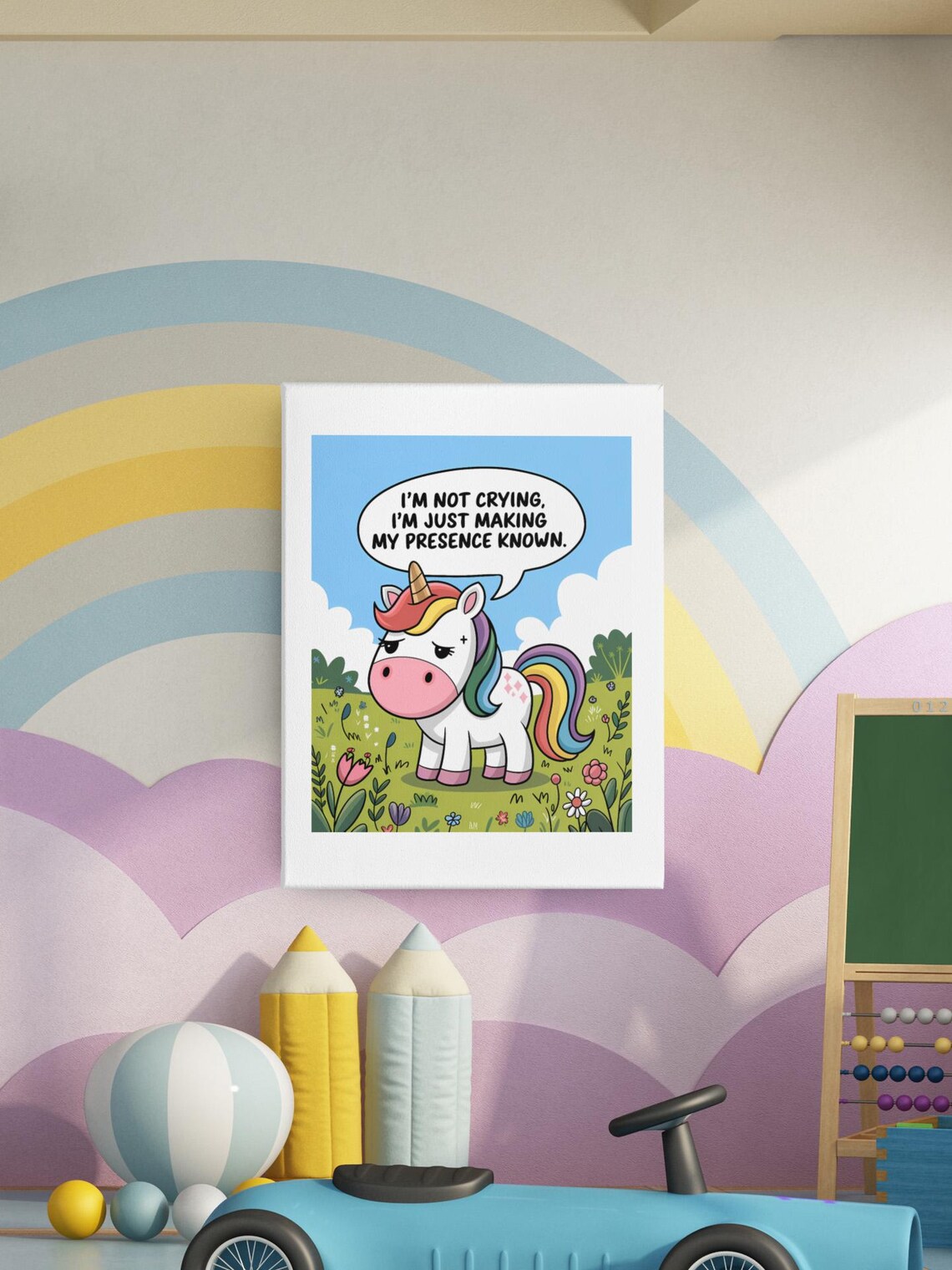Funny Baby Nursery Art Print, New Parent Gift - Image 5