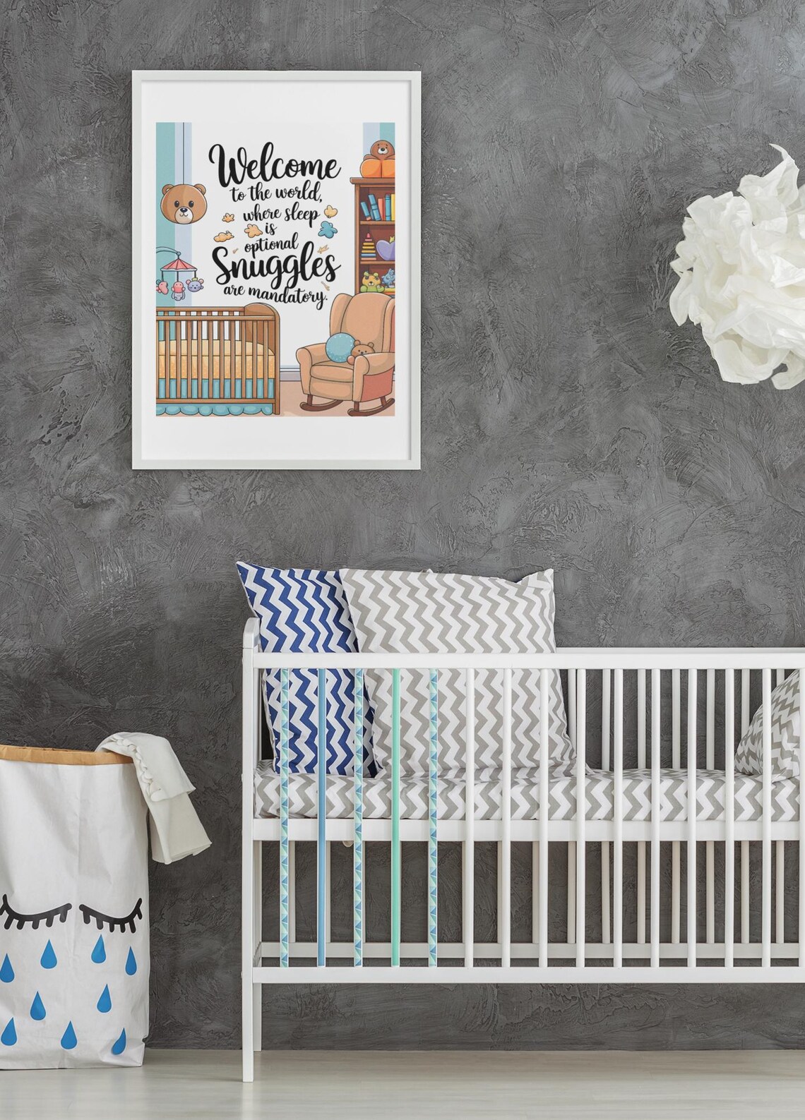 Baby Nursery Funny Room Decor, Cute Prints - Image 4
