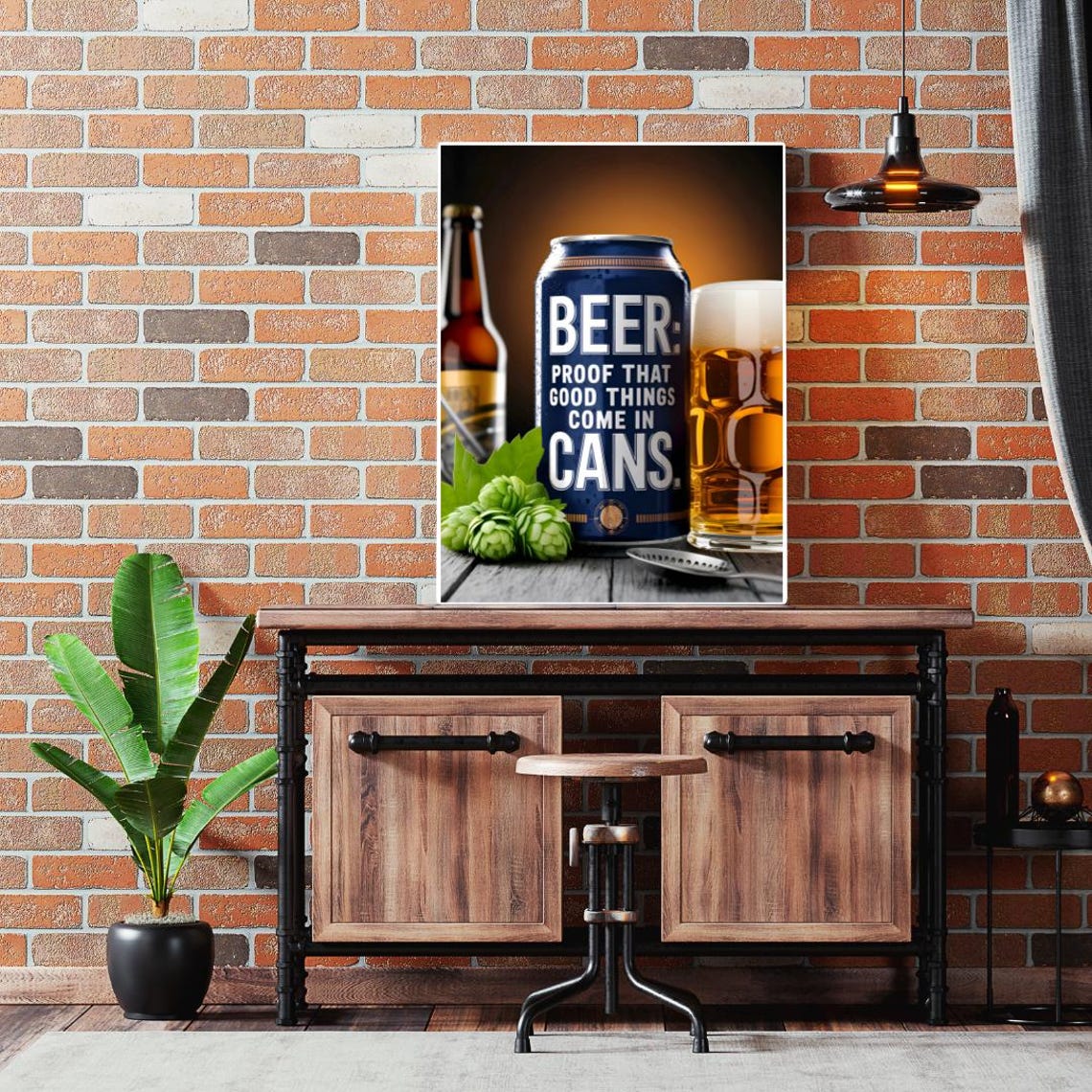 Beer Decor, Beer Humor Art Print - Image 5