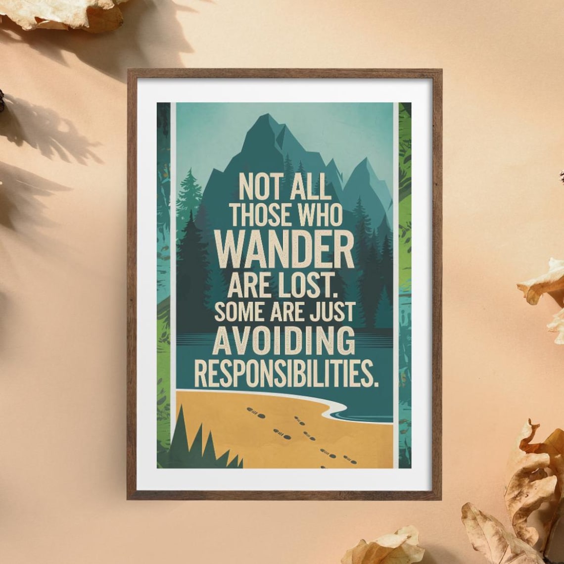 Funny Bathroom Print, Toilet Humor Quote - Image 4