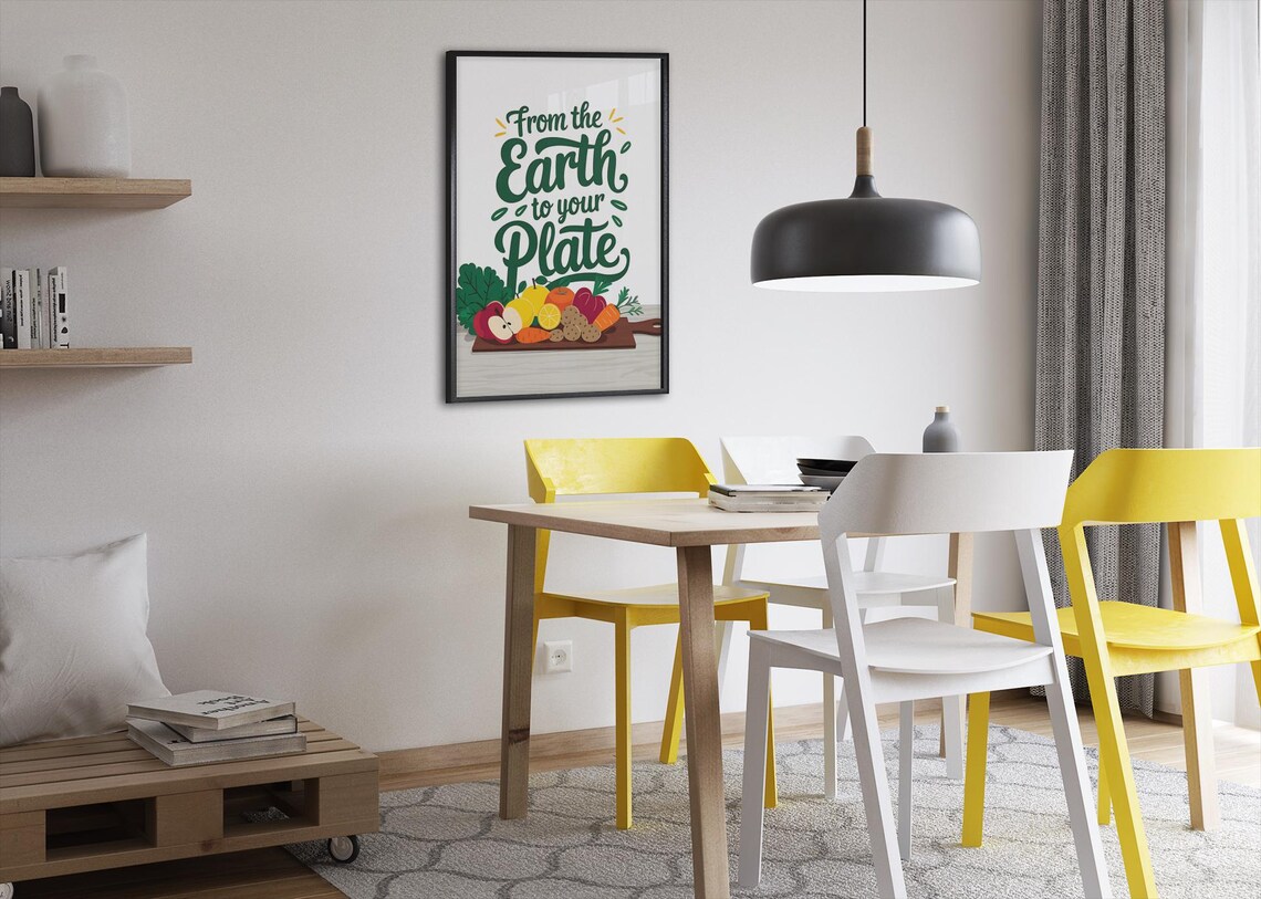 Vegan Art Print For Vegans Vegan Humor Poster Vegan Quotes For Vegan Vegan Wall Art Vegan Poster Funny Vegan Art - Image 3
