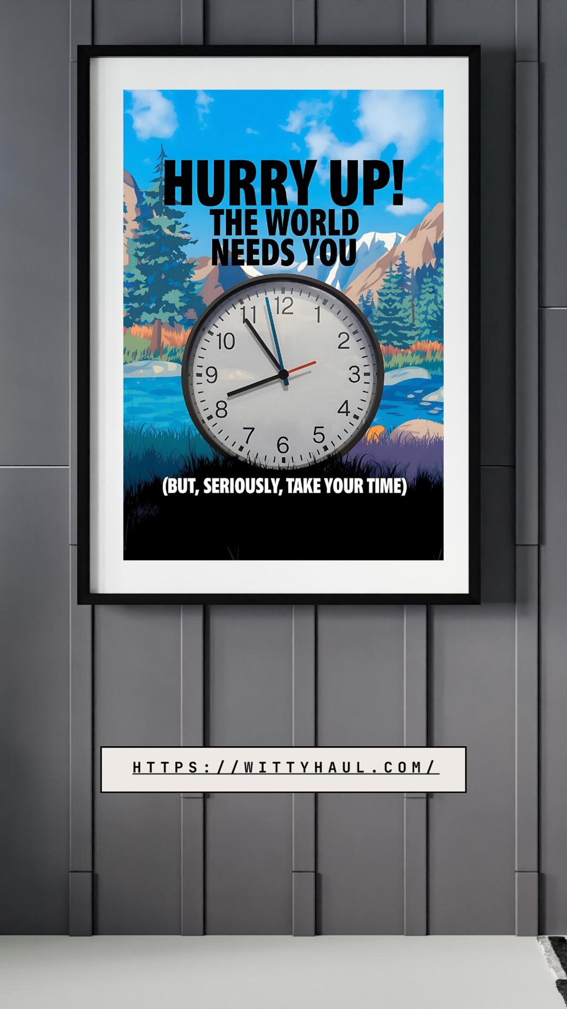 Funny Bathroom Quote, Toilet Humor Wall Art Print - Image 6