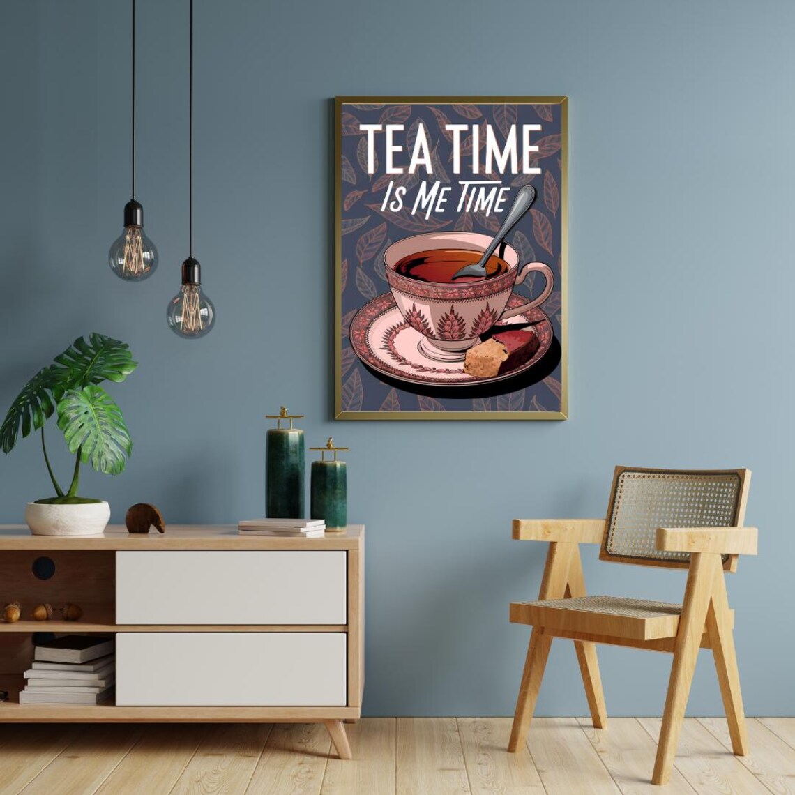 Tea Humour Wall Art Print, Tea Lover Gift - Image 5