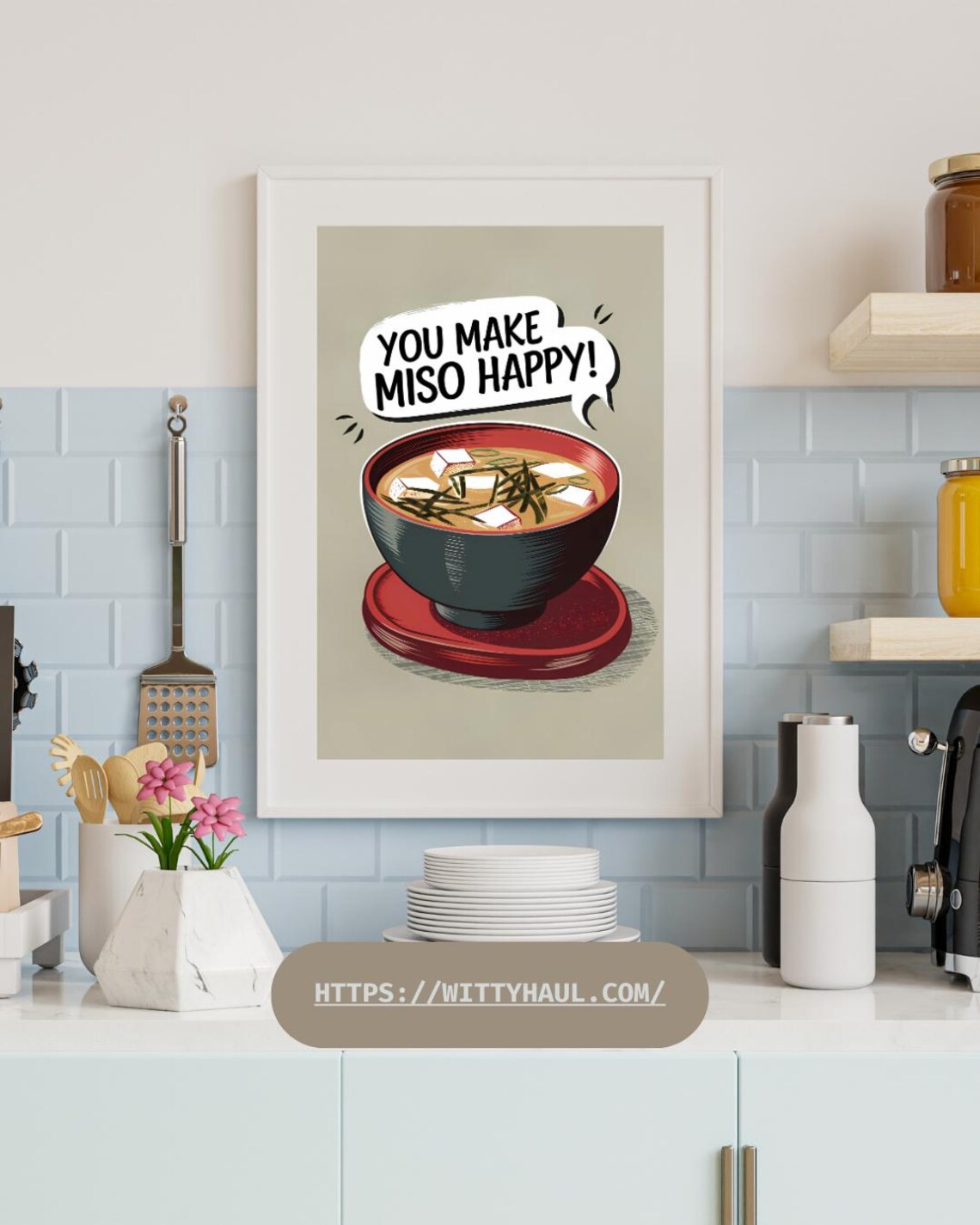 Funny Vegan Kitchen Art Print, Dining Room Decor - Image 6