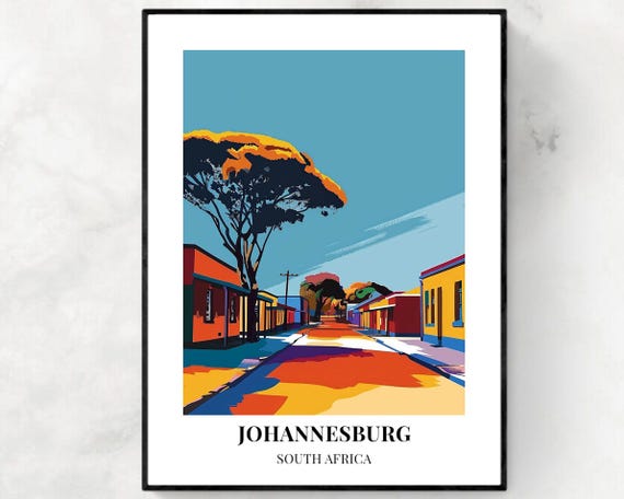 Apartheid Museum Travel Print Wall Art Johannesburg South Africa City Print Apartheid Museum Travel Gift Apartheid Museum Poster