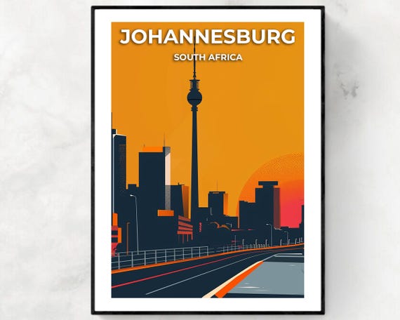 Apartheid Museum Travel Print Wall Art Johannesburg South Africa City Print Apartheid Museum Travel Gift Apartheid Museum Poster