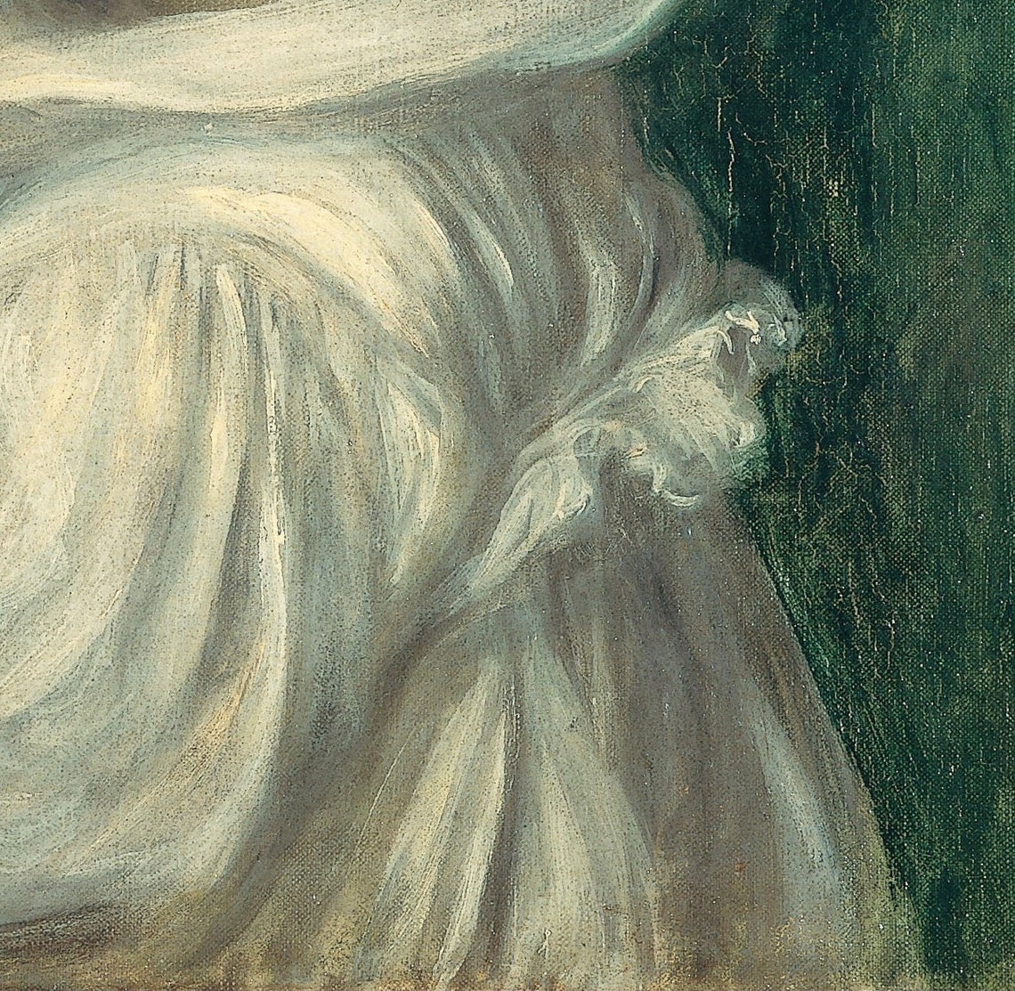 Pierre Renoir Baby Claude Portrait White Gown Impressionist Poster - Image 2