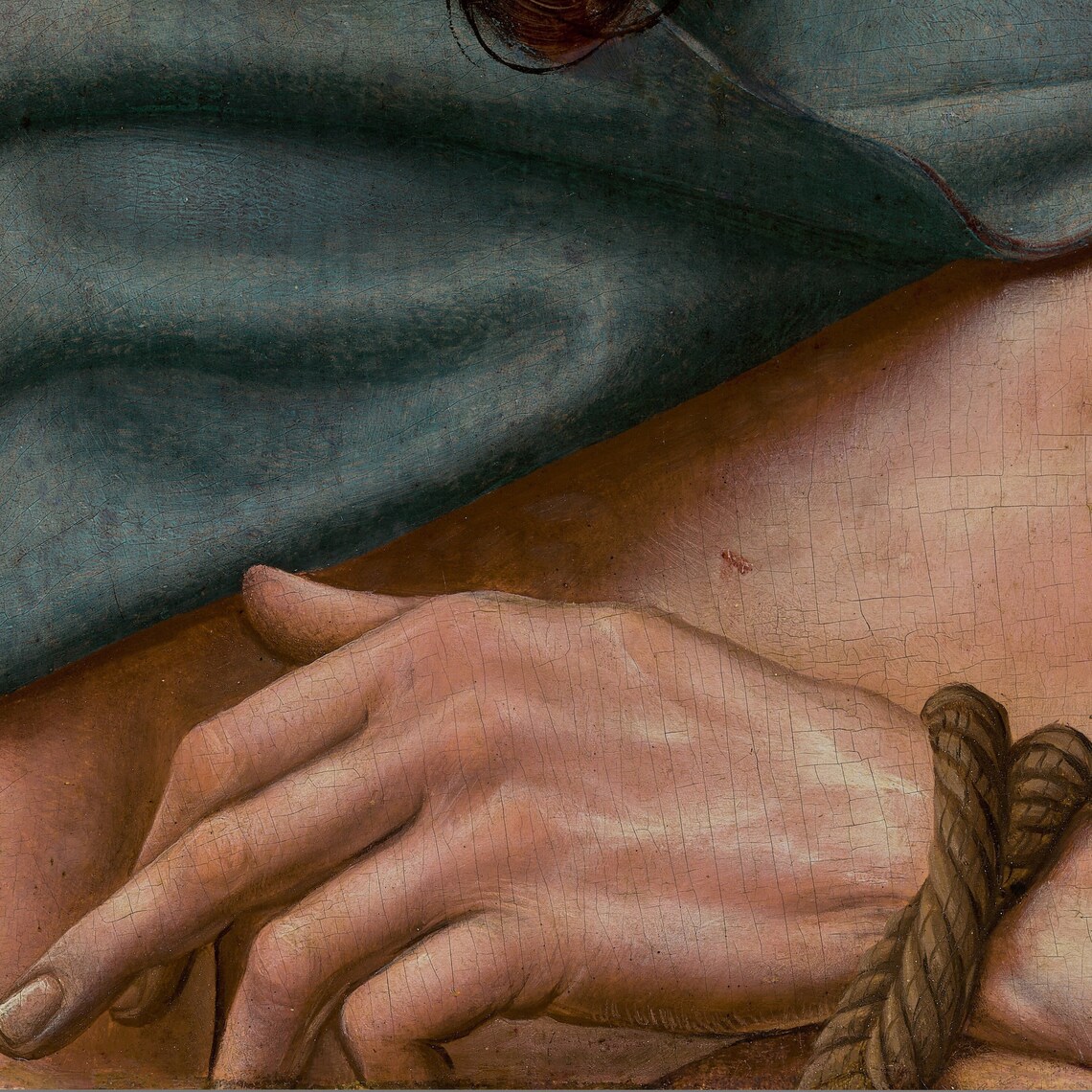 Quentin Massys Christ as the Man of Sorrows Crown of Thorns Poster - Image 2