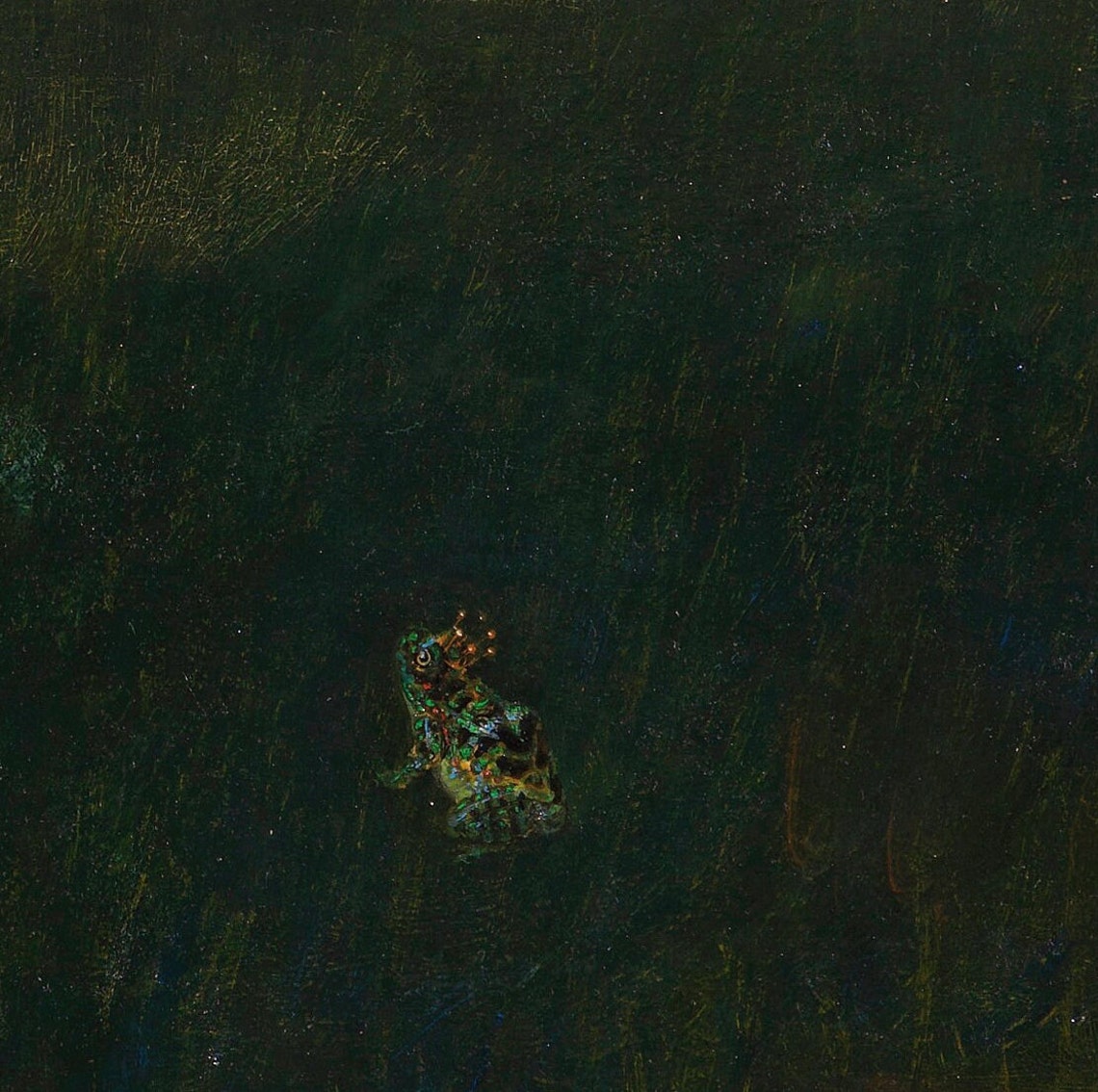 Franz Stuck Once Upon A Time Princess Frog Pond Sunset Wall Art - Image 2