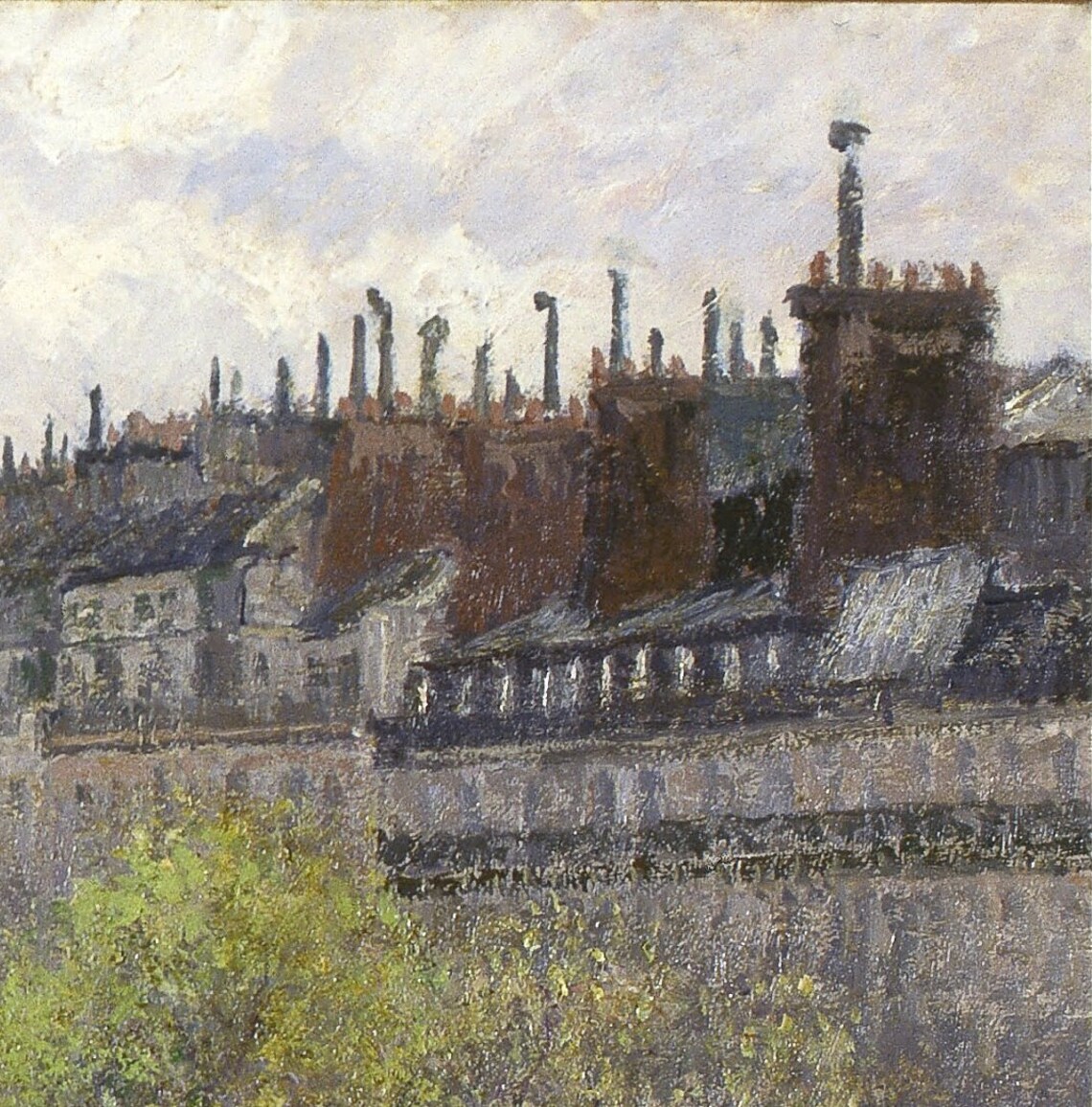 Boulevard Montmartre Spring by Pissarro Art Print - Image 3