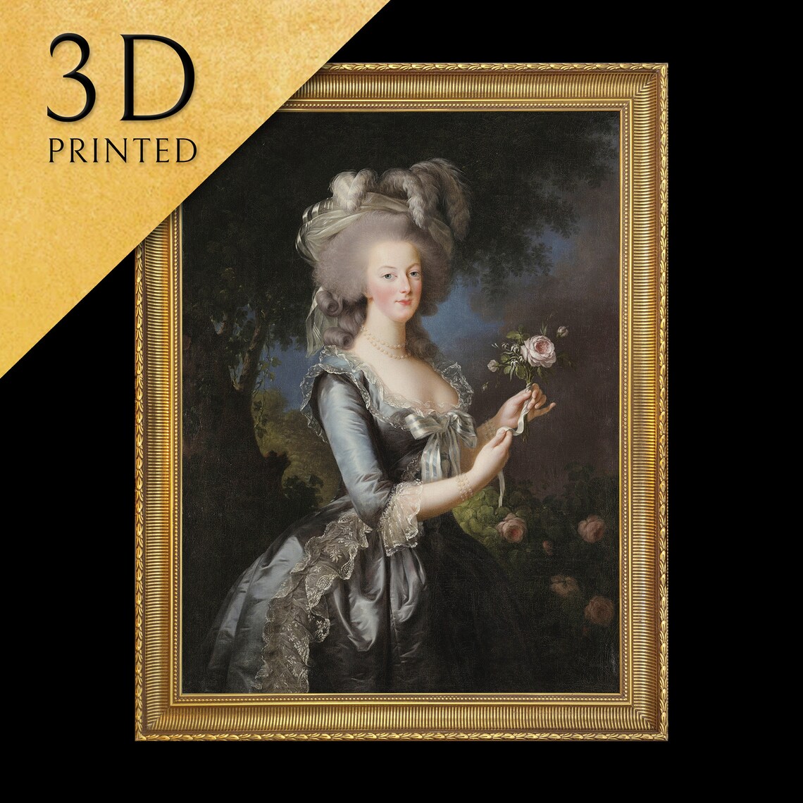 Marie Antoinette by Elisabeth Vigee Le Brun Art Print - Image 4
