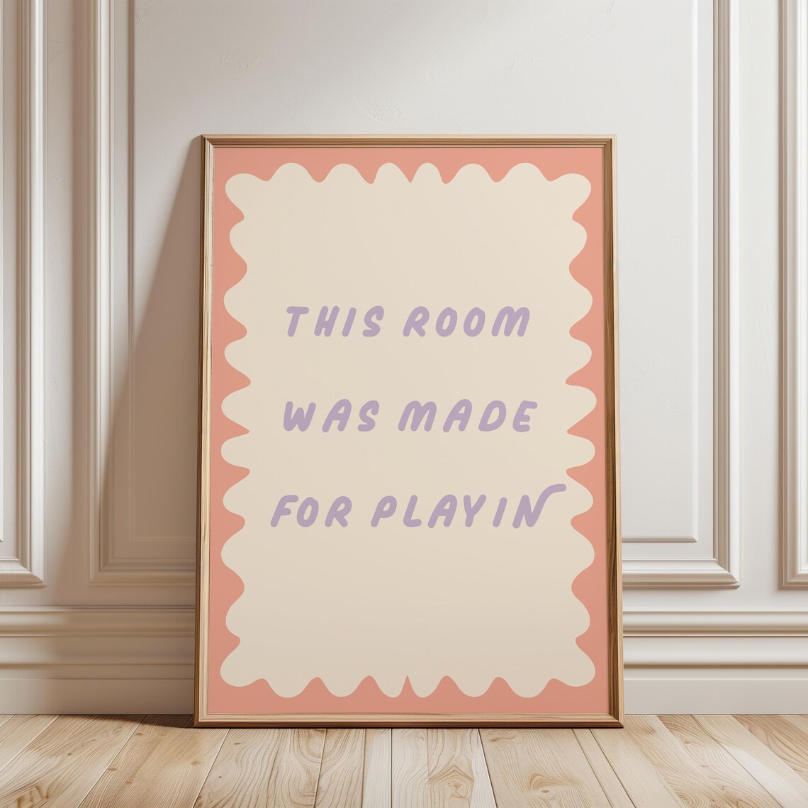 This Room Was Made For Playin Playroom Quote Nursery Art Print