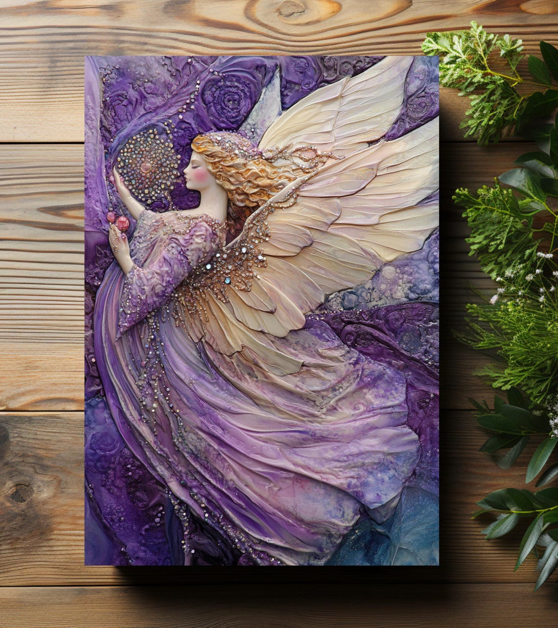 Mystical Angel Journal, New Age Gift - Image 2