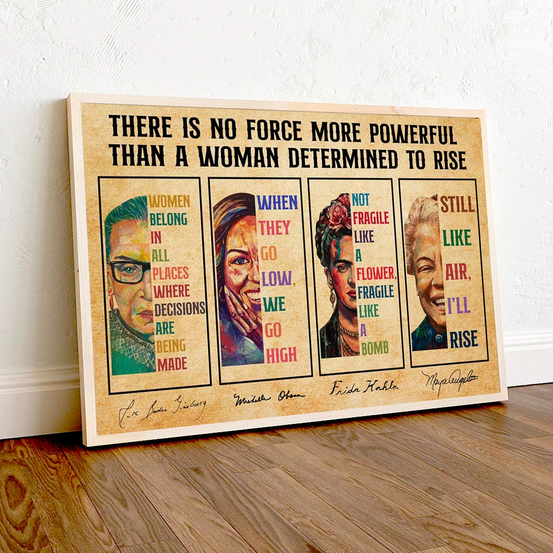 No Force More Powerful Than a Woman Determined to Rise Poster - Image 2