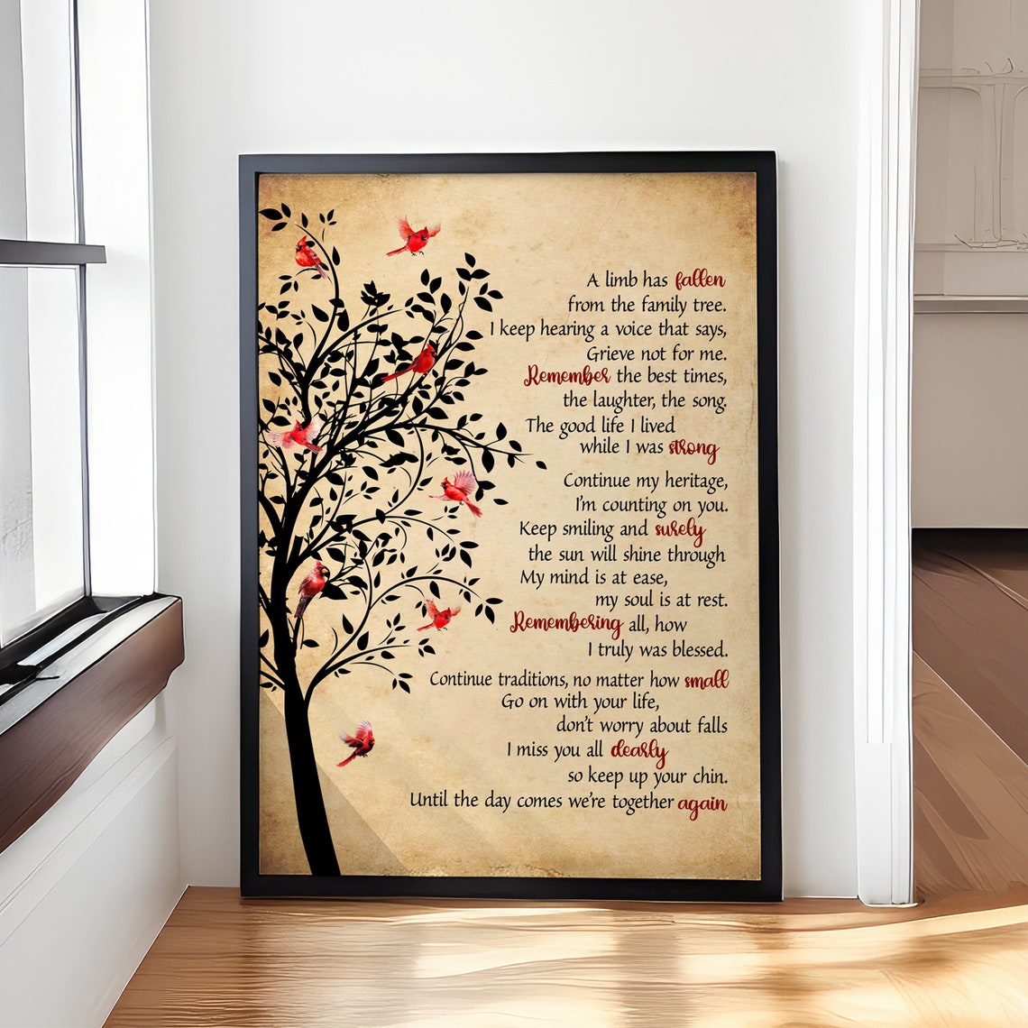 A Limb Has Fallen, Vintage Poster