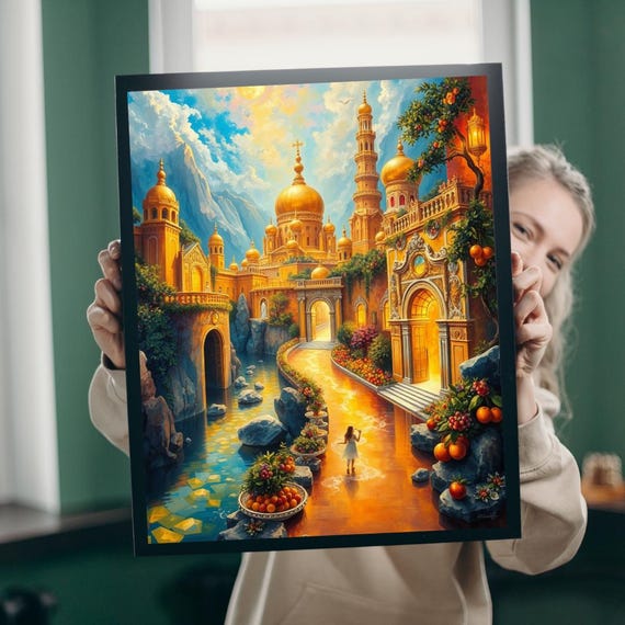 New Jerusalem Poster Print, Shining City Of Gold