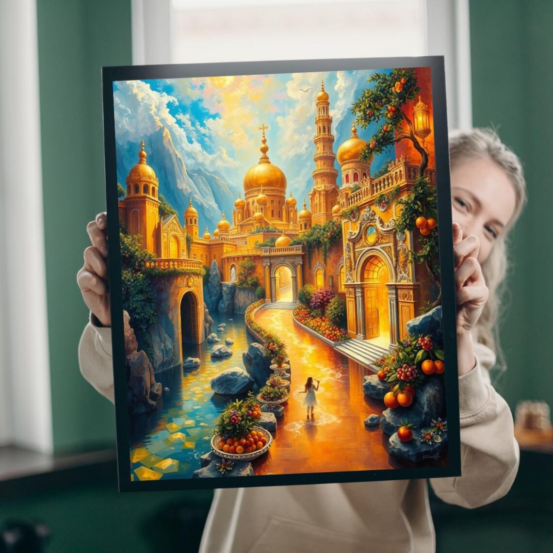New Jerusalem Poster Print, Shining City Of Gold