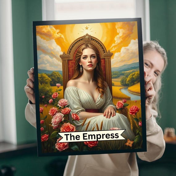 The Empress Tarot Jigsaw Puzzle Art Lover Gift Family Game Night
