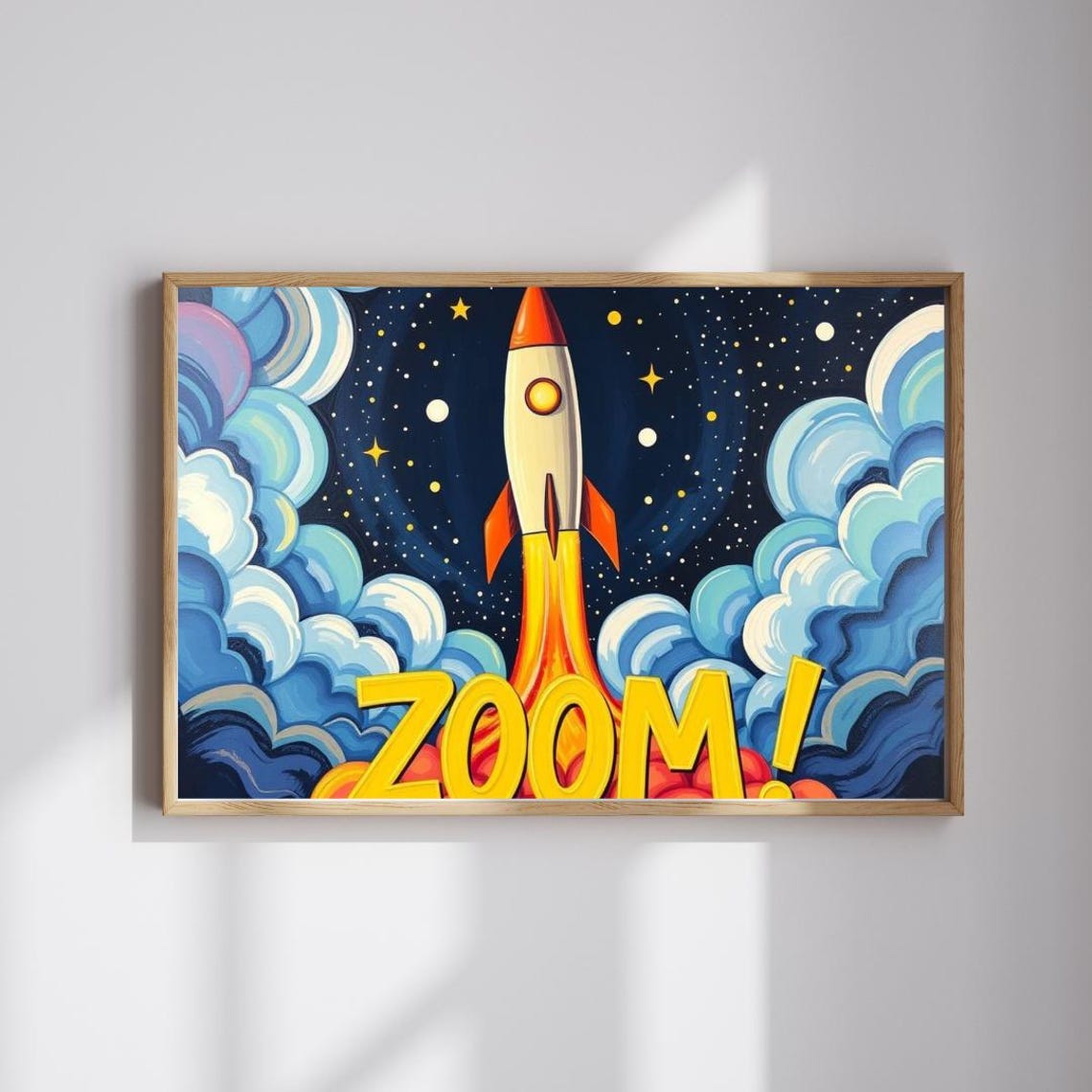 Rocket Zoom Puzzle Pop Art Jigsaw Game
