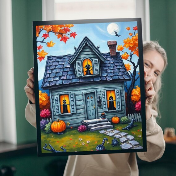 Autumn Jigsaw Puzzle Spooky Halloween Fun For Adults
