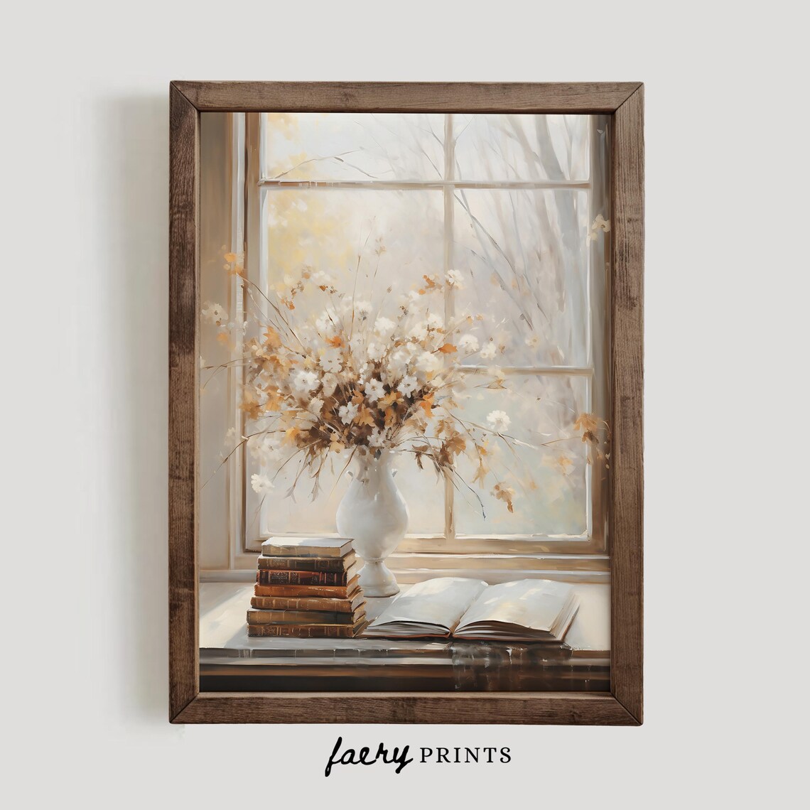 Fall Decor Print, Light Academia Autumn Art - Image 2