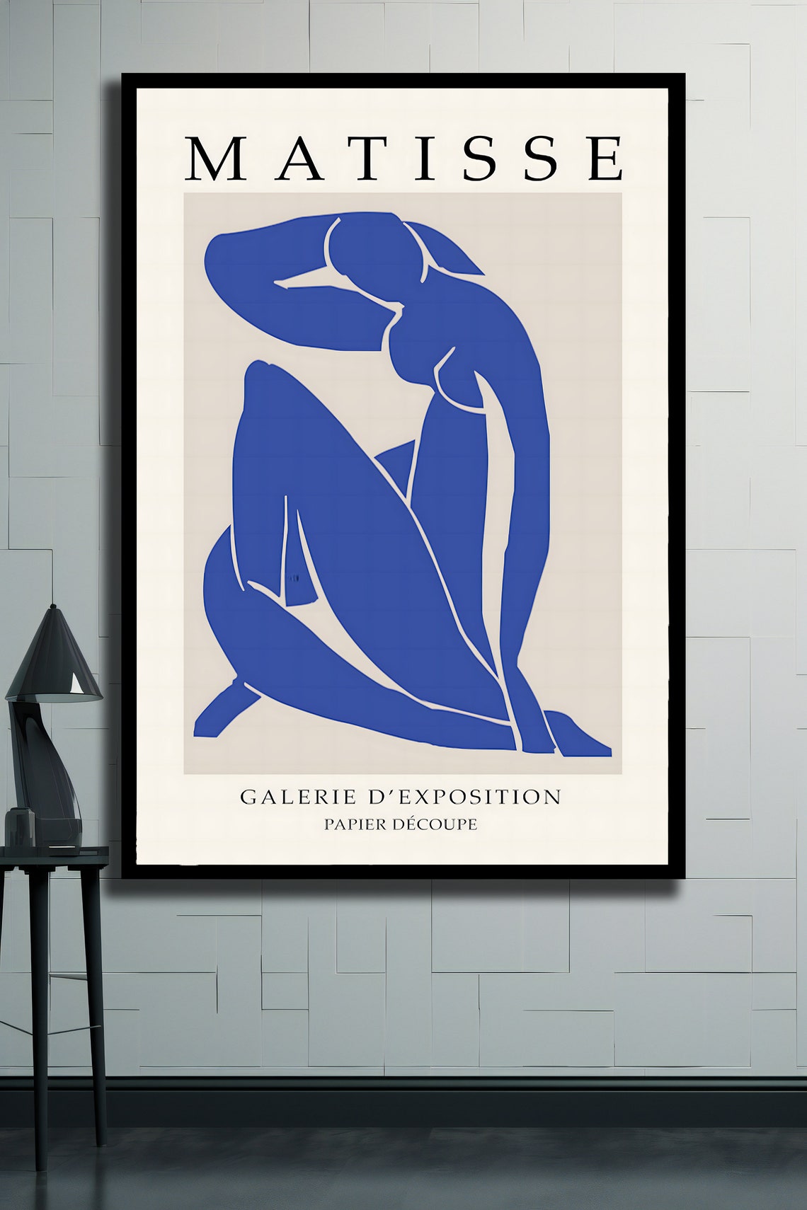 Henri Matisse Blue Nude Cut Out Exhibition Gallery Art Print - Image 4