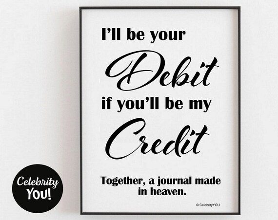 Accountant Valentine Print Accounting Office Sign Cute Funny Romantic Message Love Quote Words Poster Cpa Cfo Valentines Day Gift Idea