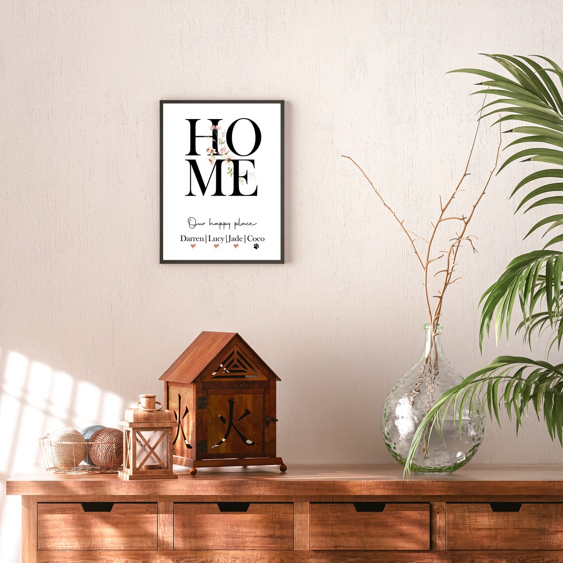 Personalised Family Quote Art Print, New Home Gift - Image 2