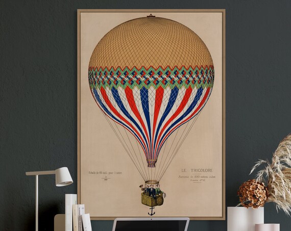 Hot Air Classic Travel Poster