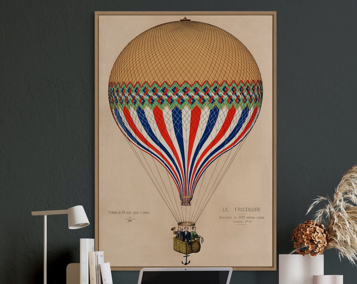 Hot Air Classic Travel Poster