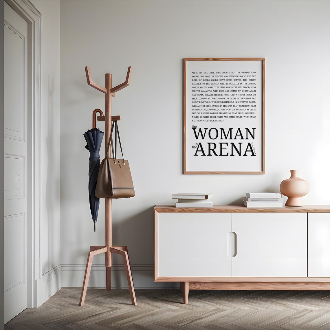 The Woman In The Arena Theodore Roosevelt Daring Greatly Quote Poster - Image 6