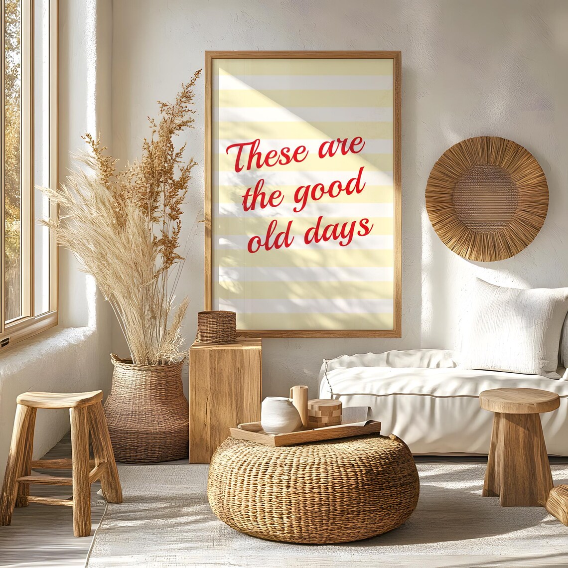 These Are The Good Old Days Motivational Quote Art - Image 2