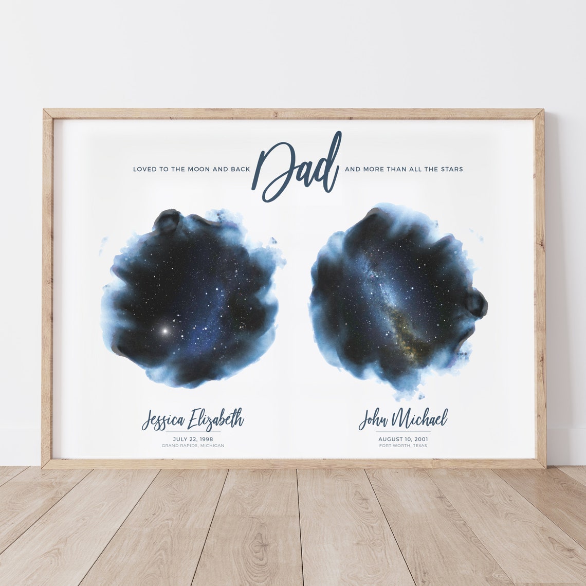 Personalized Star Map, Custom Night Sky Poster - Image 2