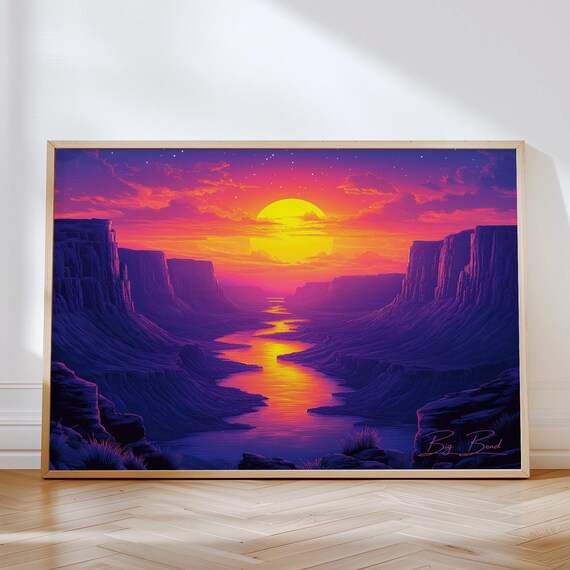 Big Bend National Park - Vintage Travel Poster