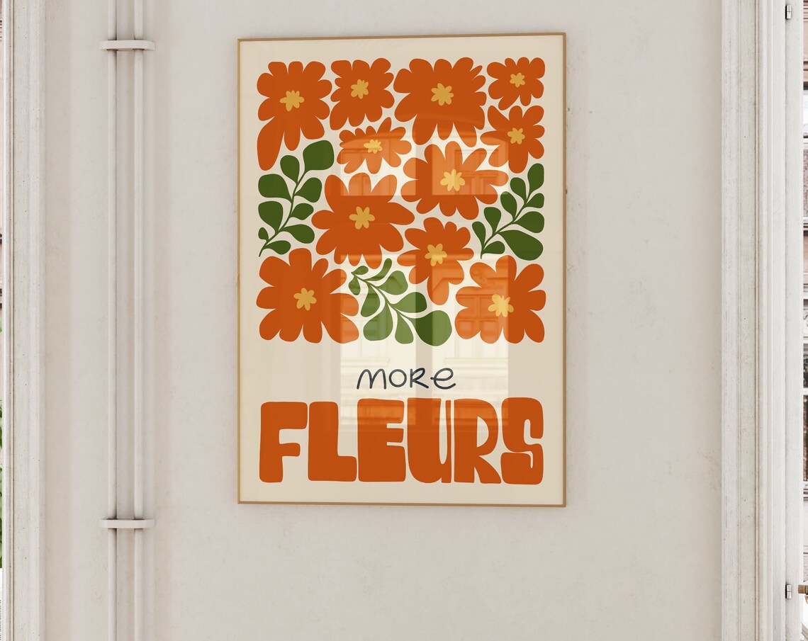 Henri Matisse Flower Market Watercolor Art Print