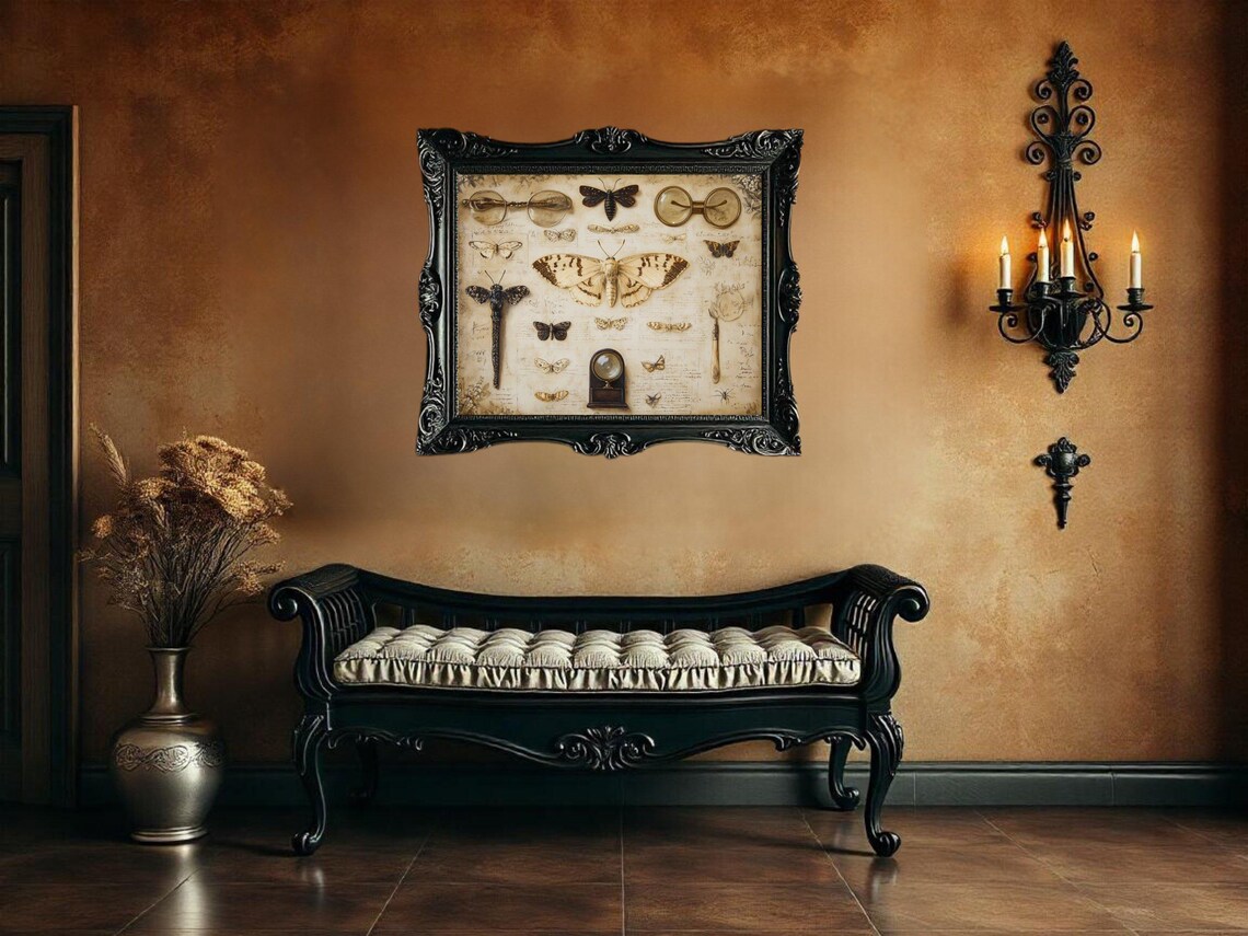 Vintage Butterfly Collection, Antique Style Decor - Image 2