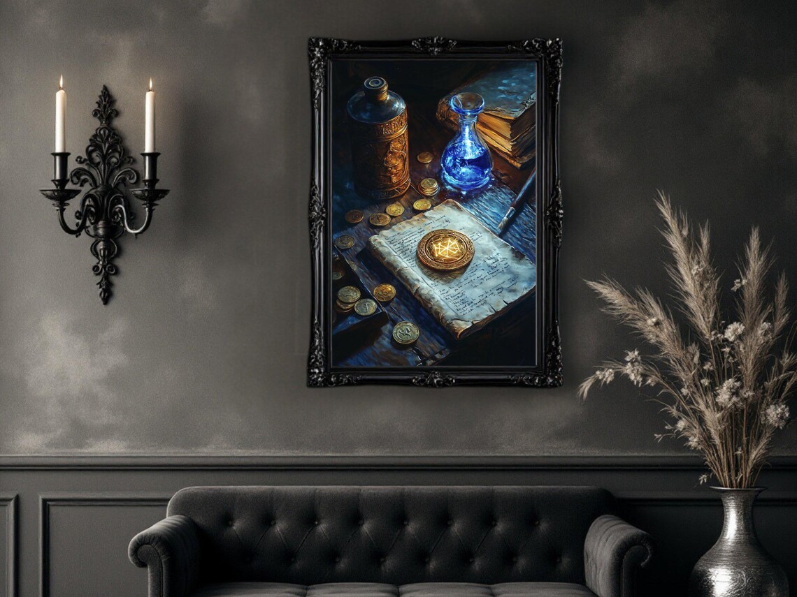 Enchanted Alchemy Magical Apothecary Art Print - Image 2