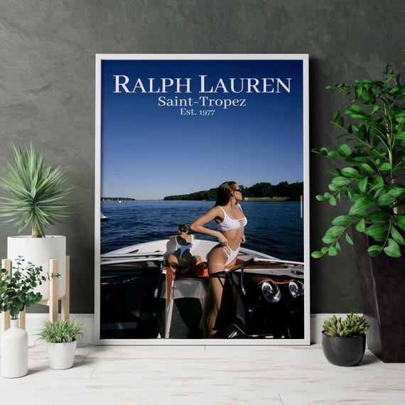 Vintage Fashion Magazine Poster Retro Summer Collection Jpeg File