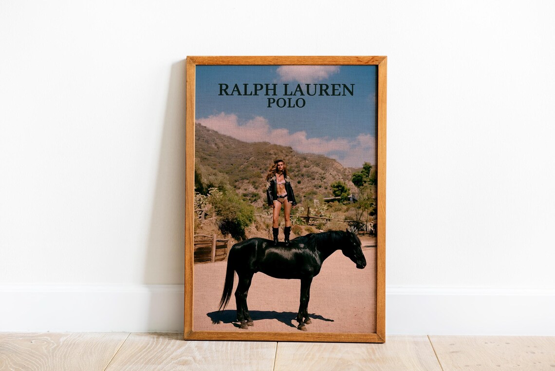 Vintage Fashion Magazine Poster Retro Canvas Wall Art Summer Collection