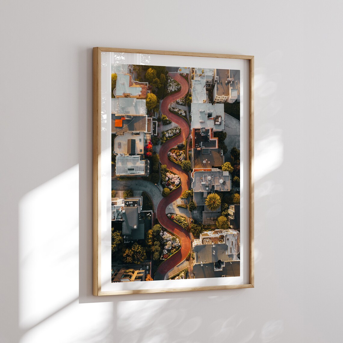 Lombard Street, San Francisco Travel Poster - Image 2