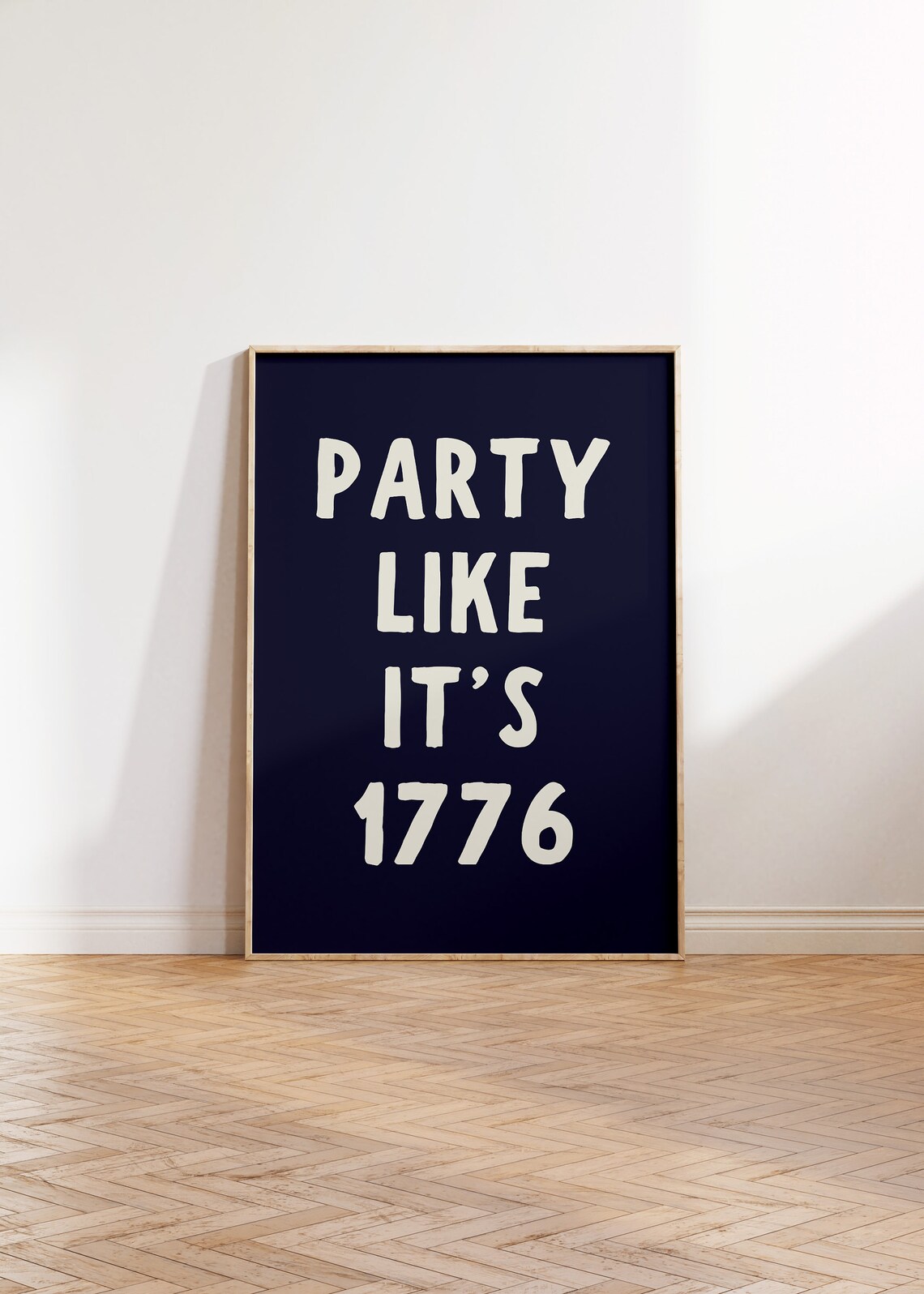 Funny Fourth of July Party Like It's 1776 Poster - Image 2