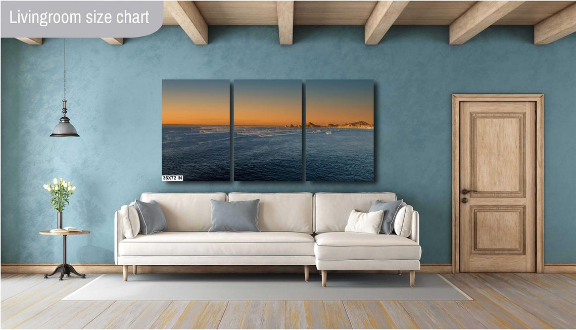 Bisbees Fishing Tournament Cabo Sunset Boat Fleet Ocean Poster - Image 2