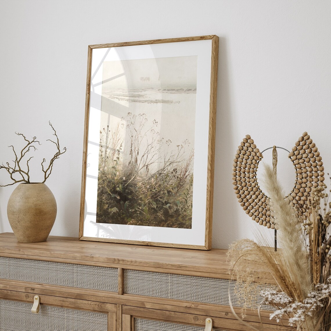 Vintage Wildflower Botanical Art Print, Muted Floral - Image 3
