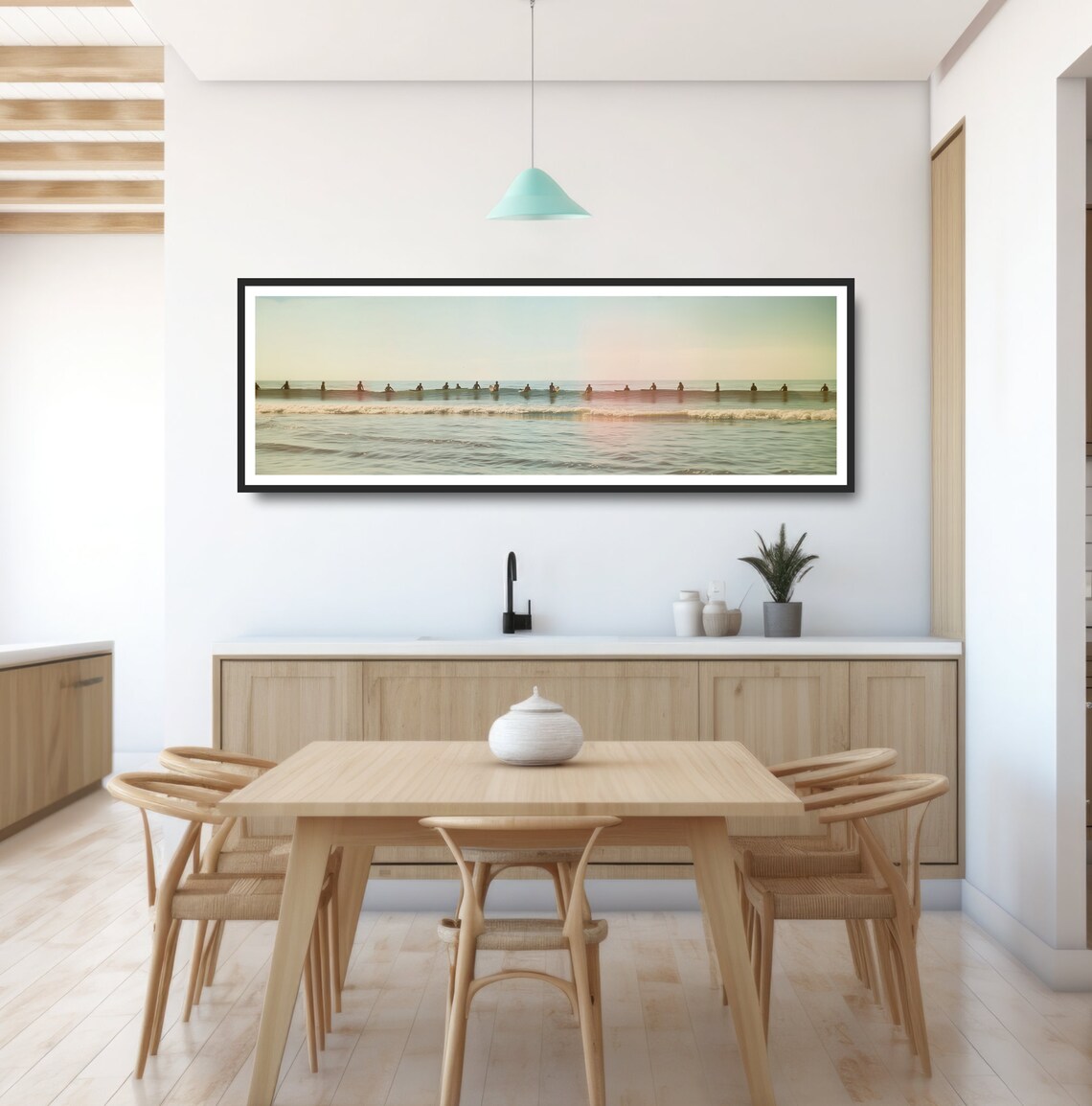 Vintage Ocean Surf Photo, Retro Minimalist Art Print - Image 4